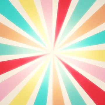 Sixties backdrop textured stripes rays iconic 스톡 일러스트