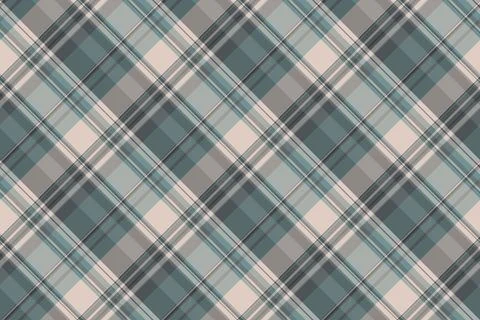 Sixties check plaid textile, post vector tartan background. Old pattern sea.. Stock Illustration