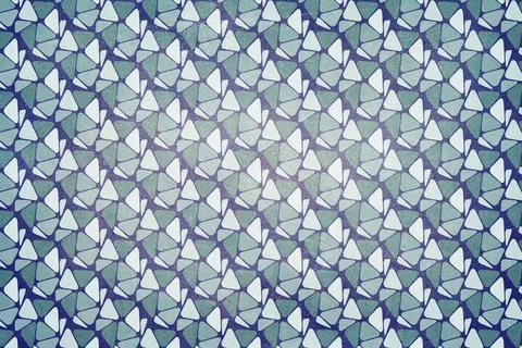 Sixties decoration pattern background. Colors teal, green and blue Stock Photos
