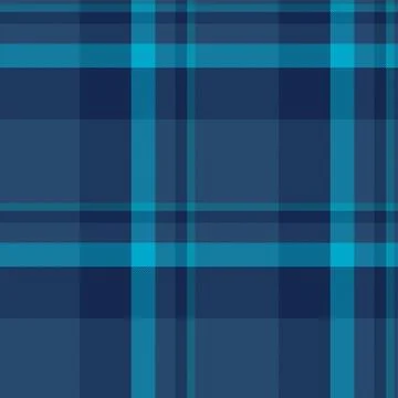 Size check pattern vector, tough tartan background fabric. 1950s texture pl.. Stock Illustration