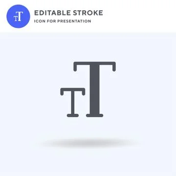 Size icon vector, filled flat sign, solid pictogram isolated on white, logo i Illustrazione stock
