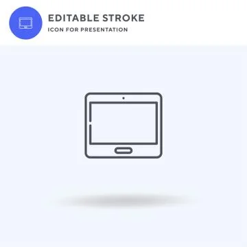 Size icon vector, filled flat sign, solid pictogram isolated on white, logo Illustrazione stock