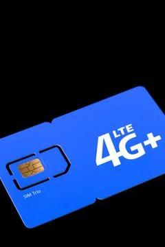 Size of sim card. Standard, micro and nano SIM card. SIM card for phone piled Stock Photos
