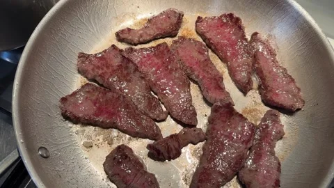 Sizzling Beef Stock Footage 326091631