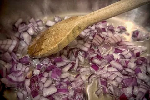 Sizzling Onion Stock Photos