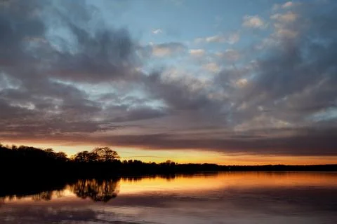 Sjaelsoe lake Stock Photos