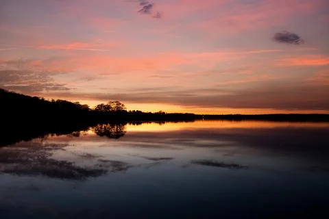 Sjaelsoe lake Stock Photos