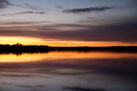 Sjaelsoe lake Stock Photos