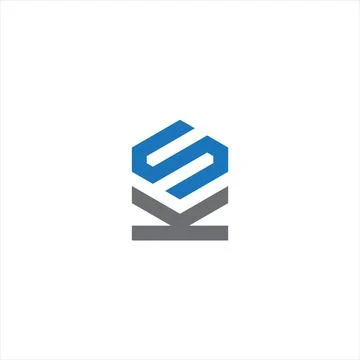 SK KS Letter monogram Initial Logo Design Template Vector Illustration. SK .. Stock Illustration