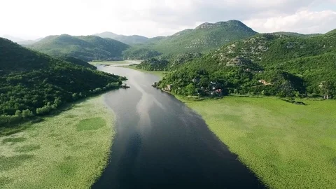 Skadar Lake 库存影片 75392066