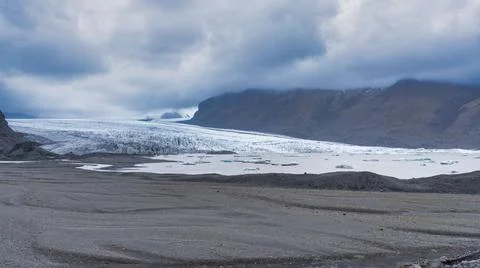 Skaftafell Glacier Stock Photos