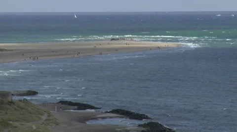 Skagen top of Denmark Stock Footage 45426358