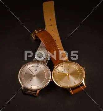 Skagen watch Stock Photos