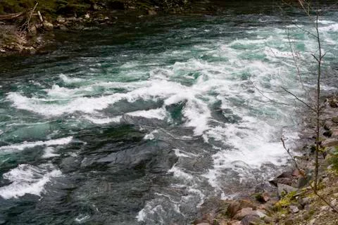 Skagit River 写真素材