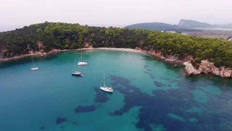 Skala beach Stock Footage 134726683