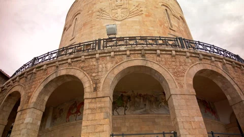 Skanderbeg "Kruja" Museum Stock Footage 235200909