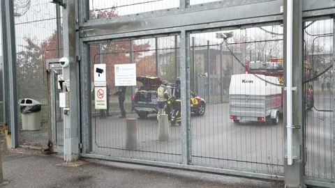 Skänninge prison Video stock 196871221