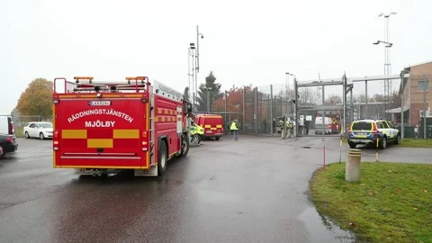 Skänninge prison Stock Footage 196871224