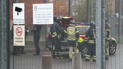 Skänninge prison Stock Footage 196871225