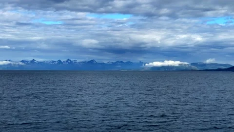 Skarberget, Bognes, Norway, ferry Stock Footage 220146737