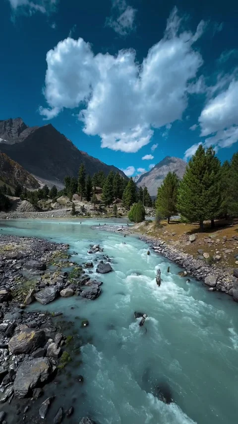 SKARDU VALLEY LAKE Stock Footage 325165227