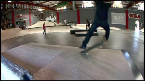 Skate 10 Stock Footage 989677