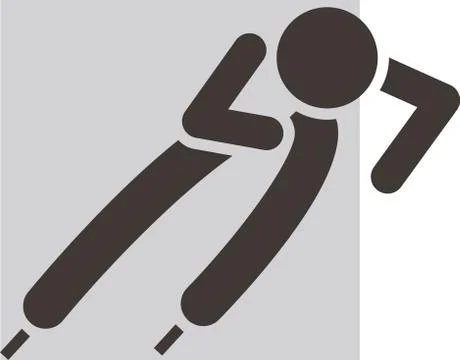 Skate icon Stock Illustration