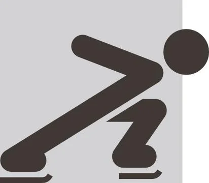 Skate icon Stock Illustration