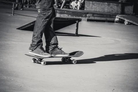 Skate line Stock Photos