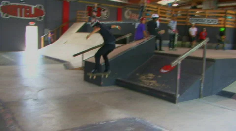 Skate mix 7 Stock Footage 701746