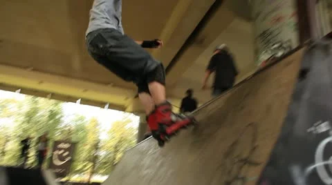 Skate motion 03 Stock Footage 12652011