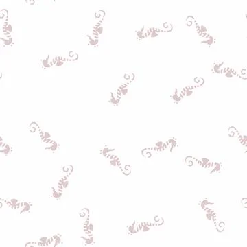 Skate ocean glyph seamless pattern Illustrazione stock