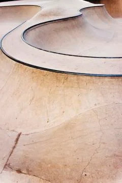 Skate-park background Stock Photos