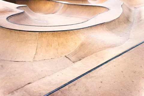 Skate park background Stock Photos