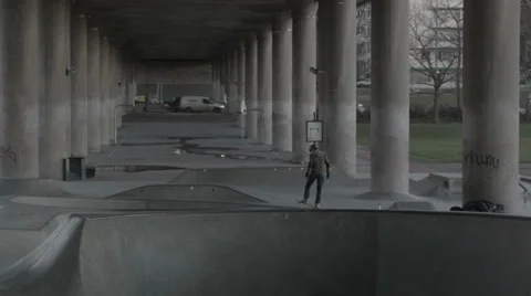 Skate Park Stock Footage 33739115