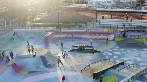 SKATE PARK MEXICO Stock Footage 166063483
