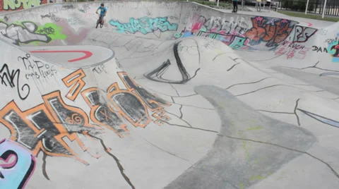 Skateboard BMX 13 Stock Footage 27298904