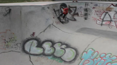 Skateboard BMX 15 Stock Footage 27299407