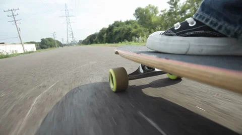 Skateboard Stock Footage 30318095