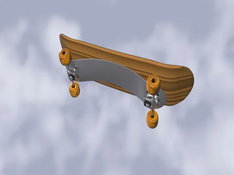 Skateboard Stock Footage 78619468