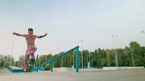 Skateboard Stock Footage 205376912