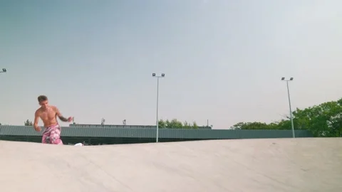 Skateboard Stock Footage 205376934