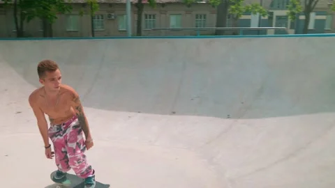 Skateboard Stock Footage 205376952