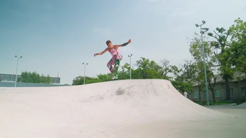 Skateboard Stock Footage 205376972