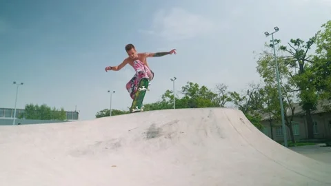 Skateboard Stock Footage 205376975