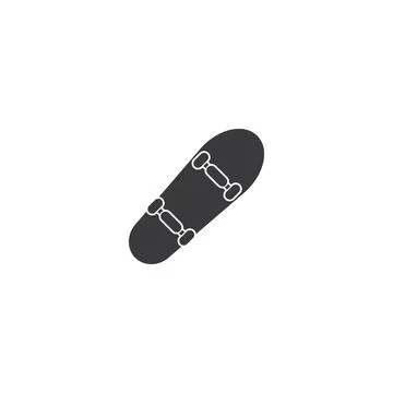 Skateboard icon vector Illustration