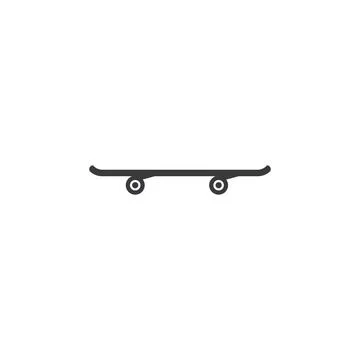 Skateboard icon vector Illustration