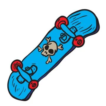 Skateboard Stock Illustration