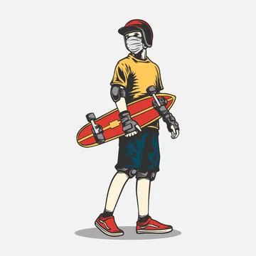 Skateboard Stock Illustration