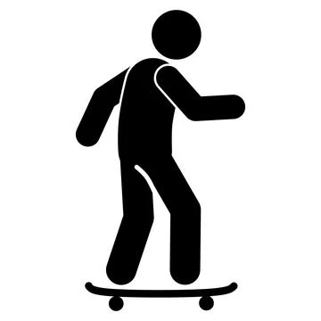 Skateboard Illustrazione stock